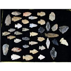 38pc Lot of Arrowheads