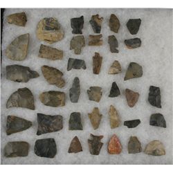 39pcs Decorative Lot Arrowheads