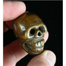 1 9/16" Chinese Skull Carving