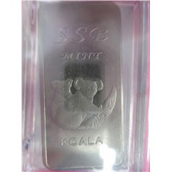 .999 Titanium bullion investor's bar