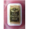 Image 1 : .999 Gold bar. Istanbul mint. 0.5 grain