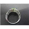 Image 2 : Peridot dinner ring set with 8 Diamonds