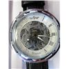 Image 1 : Breitling style mechanical skeleton watch - NEW