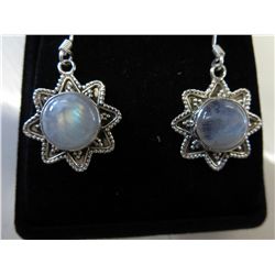 Brand new .925 Silver Moonstone earrings