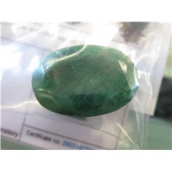 60 Carat museum sized oval cut Emerald