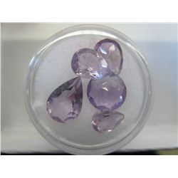 Misc. cut - Amethyst gemstones