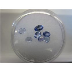 7x deep & rich - Purple Tanzanite gemstones
