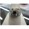 Image 1 : Mens Black Diamond ring