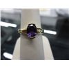 Image 1 : Amethyst ring, 14KT yellow gold