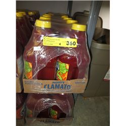 4 cases of Mott's Clamato "The Works"