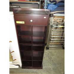 Media storage cabinet. 17" x 8" x 47"