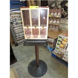 3 slot candy/nut machines