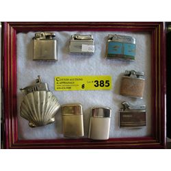 8 vintage lighters