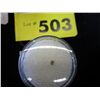 Image 2 : Natural colour round cut diamond. 0.1 ct