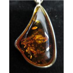 Unidentified stone pendant in .925 setting