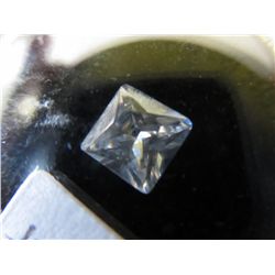 Square cut 1.95 ct cubic zirconia