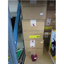 3 cases of chocolate face & body paint