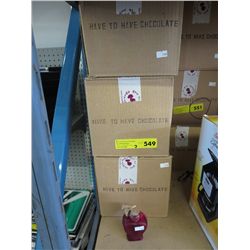 3 cases of chocolate face & body paint