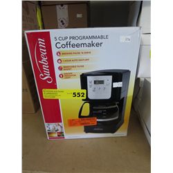 Sunbeam 5-cup coffee maker