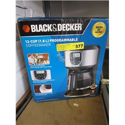 Black & Decker 12-cup coffee maker