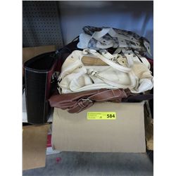 Box of approx. 15 purses - used