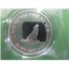 Image 1 : Grey Wolf .999 silver round