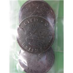 10 x zinc Nazi German era coins. Many dates