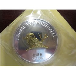 2012 Australian Kookaburra coin - Limited Edition