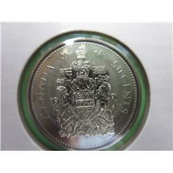 2 x Canada uncirculated half dollars