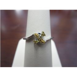 Rare Yellow Diamond cocktail ring
