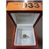 Image 2 : Rare Red Diamond cocktail ring set with 9 Diamonds