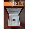 Image 2 : Diamond, Amethyst, Garnet & Citrine ladies ring
