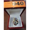 Image 2 : Murano Glass custom made Silver ring