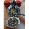 Image 2 : Mechanical skeleton watch - 2 sided window