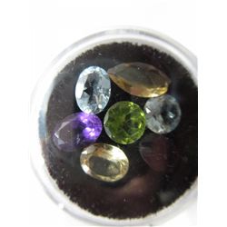 Various cut & colour gemstones