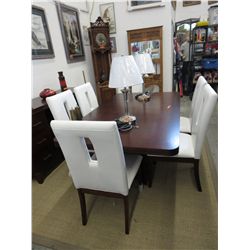 8 Piece Salerno Dining Suite, New