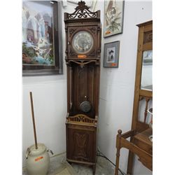 German Art Nouveau style Grandfather clock