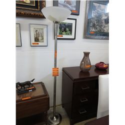 Galant brand -satin finish floor lamp