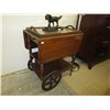 Image 1 : Antique tea trolley and tray