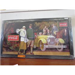 Coca Cola framed print