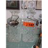 Image 1 : 3 Crystal decanters