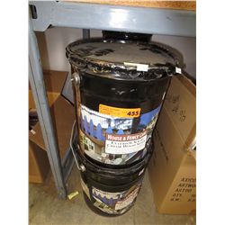 4 x 18L pails of exterior solid colour wood stain