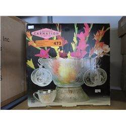 Punch bowl set