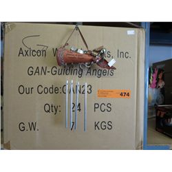 Case of mini wind chimes