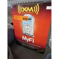 MyFi Delphi Satellite Radio, in box