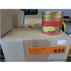 Case of gold foil wrapped chocolate coins "Wynn"