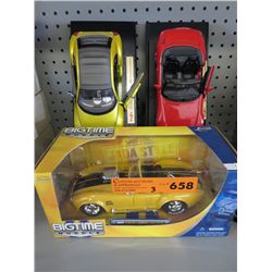 3 model cars
