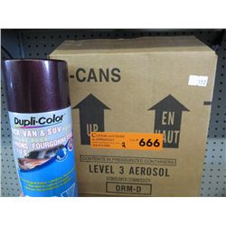 Can of Dupli-Colour automotive spray paint