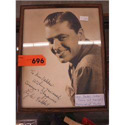 Autographed Lyle Talbot photo
