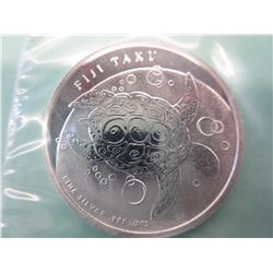 .999 solid silver 2013 Fiji dollar